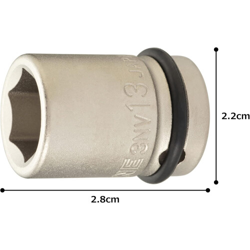 Impact Socket 6Point 3NV13 3/8Inch Drive 13mm 2