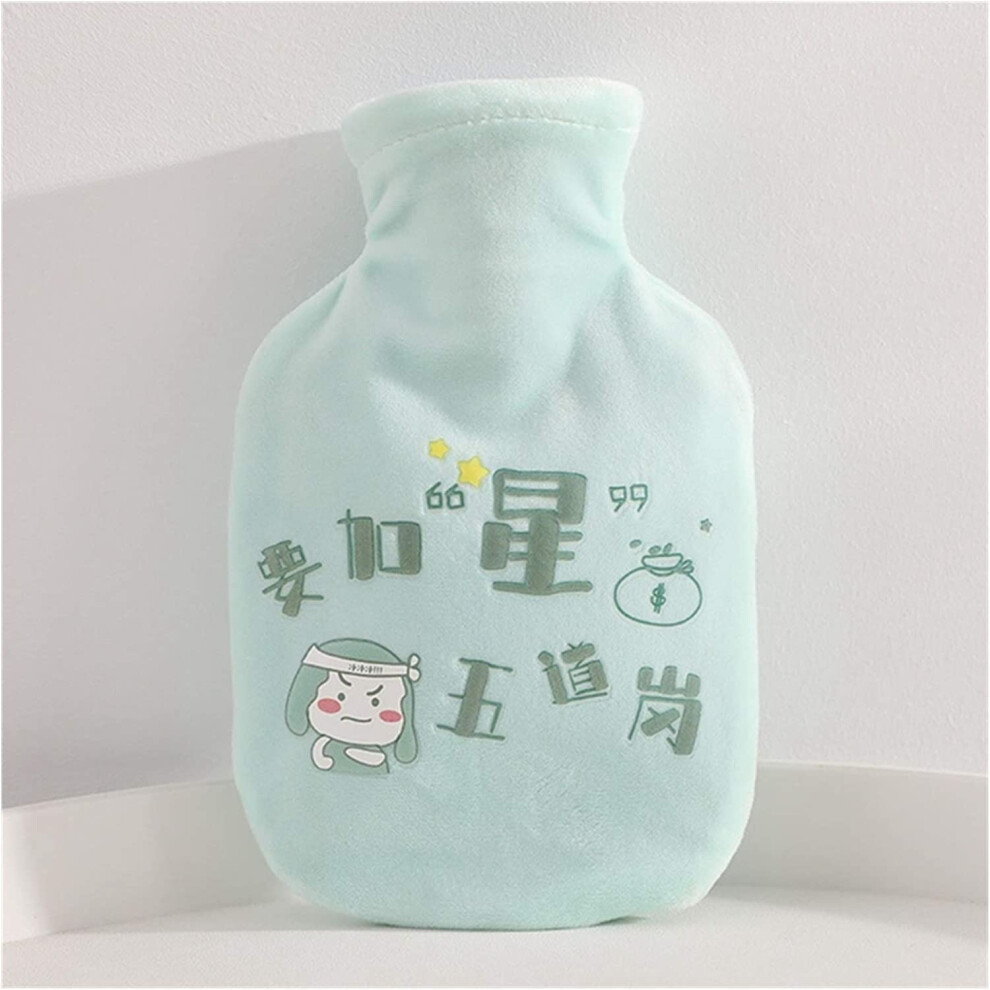 Hot Water Bottle Cartoon Winter With Plush Reusable Hand Warmer For Winter Heating Warming Bag Color PK1 GR2