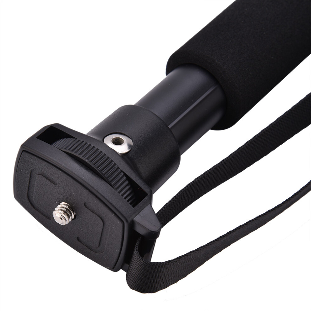 Black Photography Tripod Mono Pod For Dslr & Dv Adjustable & Compact