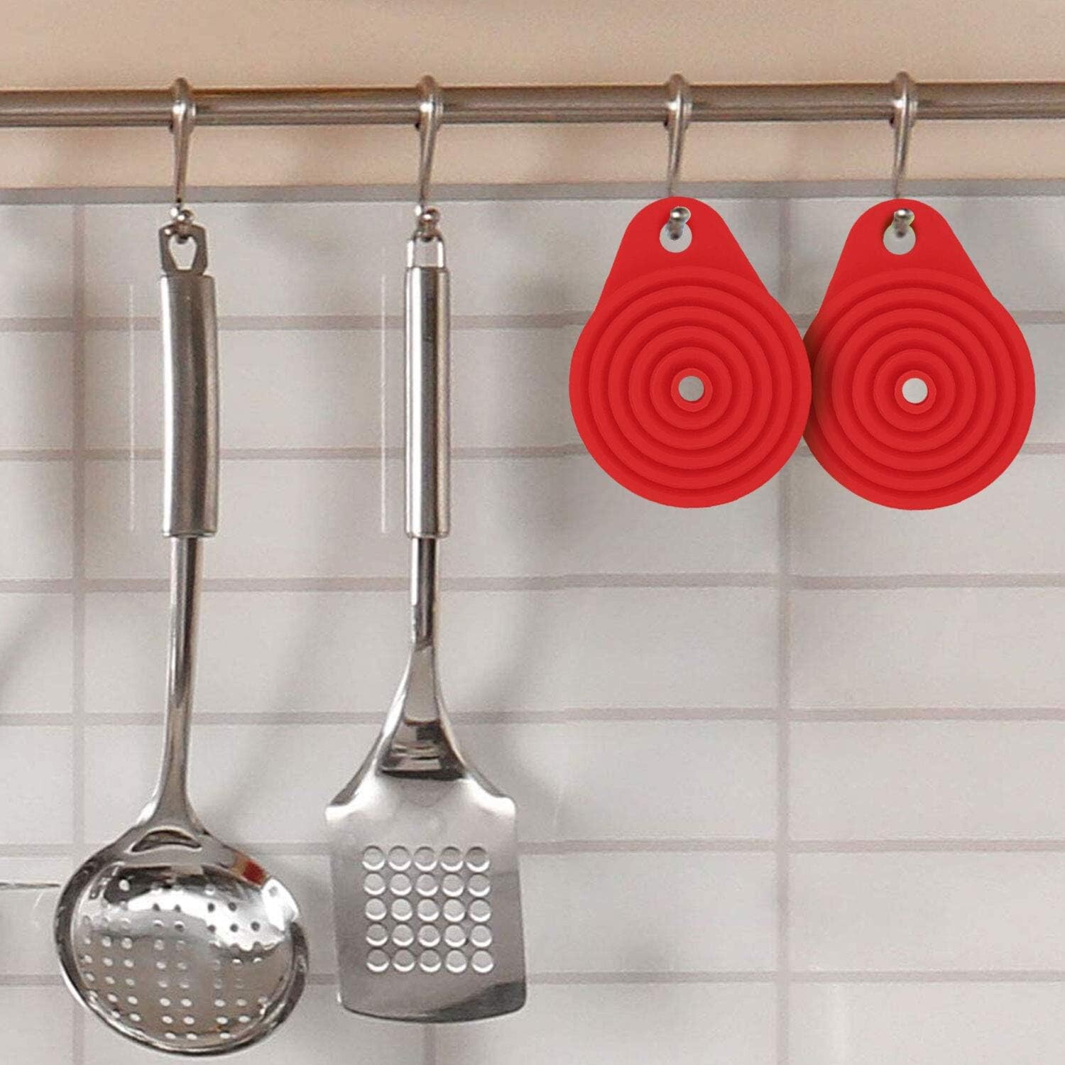 Durable Silicone Kitchen Funnel Set Flexible Design Offers Versatile durable-silicone-kitchen-funnel-set-flexible-design-offers-versatile