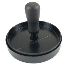 Køkken- og grilltilbehør Non-stick bøfmaskine, ergonomisk håndtag for komfort, aftageligt design for nem opbevaring