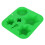 Formas de silicone antiaderentes para bolos e doces, flexíveis e duráveis, com formato de árvore de Natal, chocolate e doces. Fáceis de limpar e 2