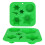 Formas de silicone antiaderentes para bolos e doces, flexíveis e duráveis, com formato de árvore de Natal, chocolate e doces. Fáceis de limpar e 4
