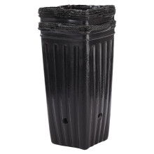 Deep Nursery Pots, 20 Reusable Plastic Planters For Tall Tree Pots, Premium Material Indoor Outdoor Gardening Containers With Drainage Holes, Function