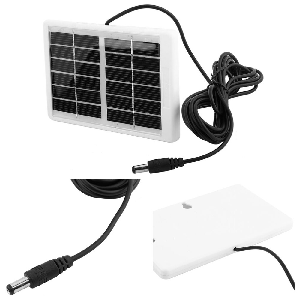 6V 1.2W Portable Waterproof Solar Panel Charger For Outdoor Activities 5061363004864