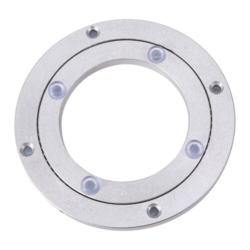 Durable Aluminium Alloy rotating tray Turntable for Table or Display 12in 1