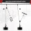 SPORTNOW Cable Pulley System, Lat Pull Down System with DIY Loading Weight Pin 6