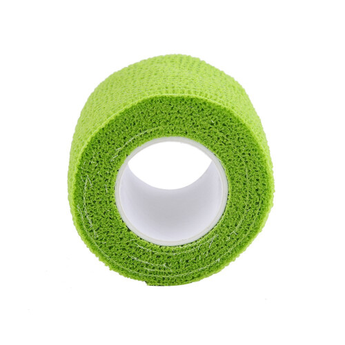 Waterproof Self Adhesive Bandage Tape 5 Rolls, Green, 4.5m 2