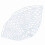 Soft Clear Rubber Landing Net Bag Gentle on Fish Gills Medium 14