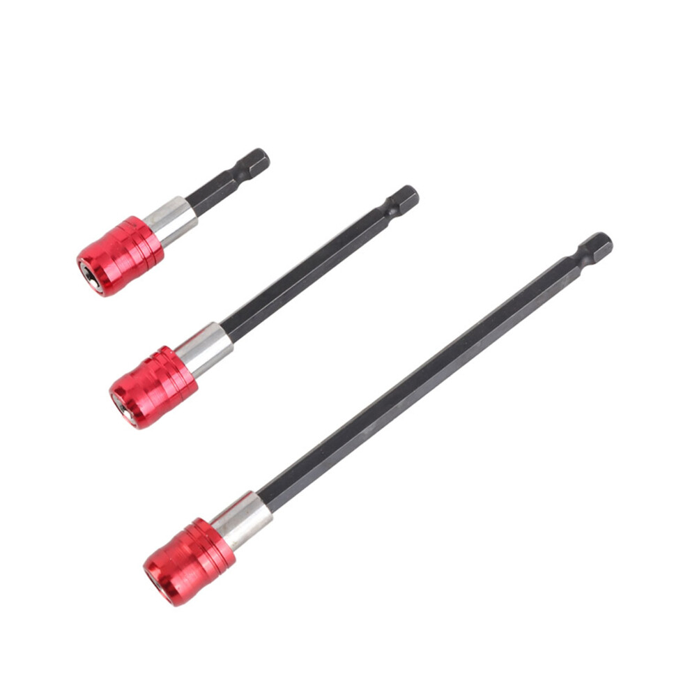 Flexible 60/100/150Mm Red Hex Shank Screwdriver Extension For Power Tools 4991363008214