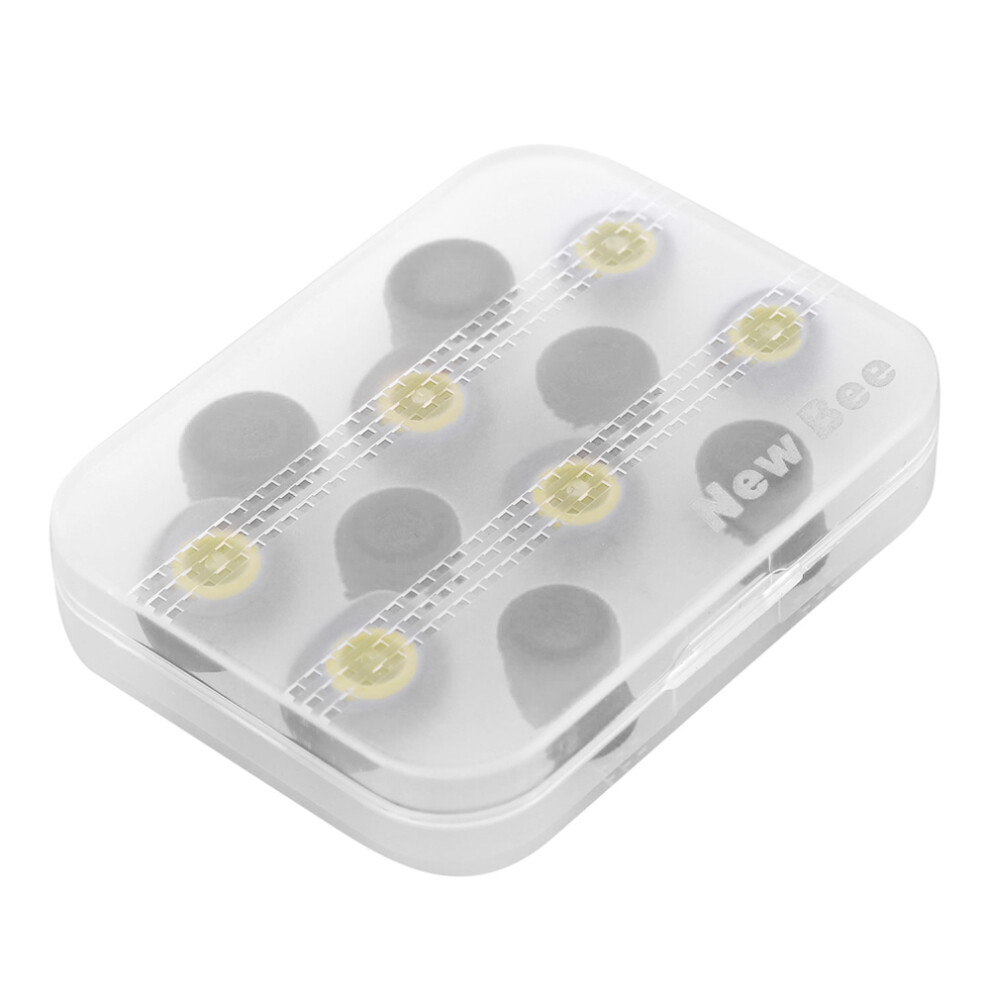 6 Pairs Silicone Earbuds Tips - Comfort Fit & Noise Reduction 3511363009908