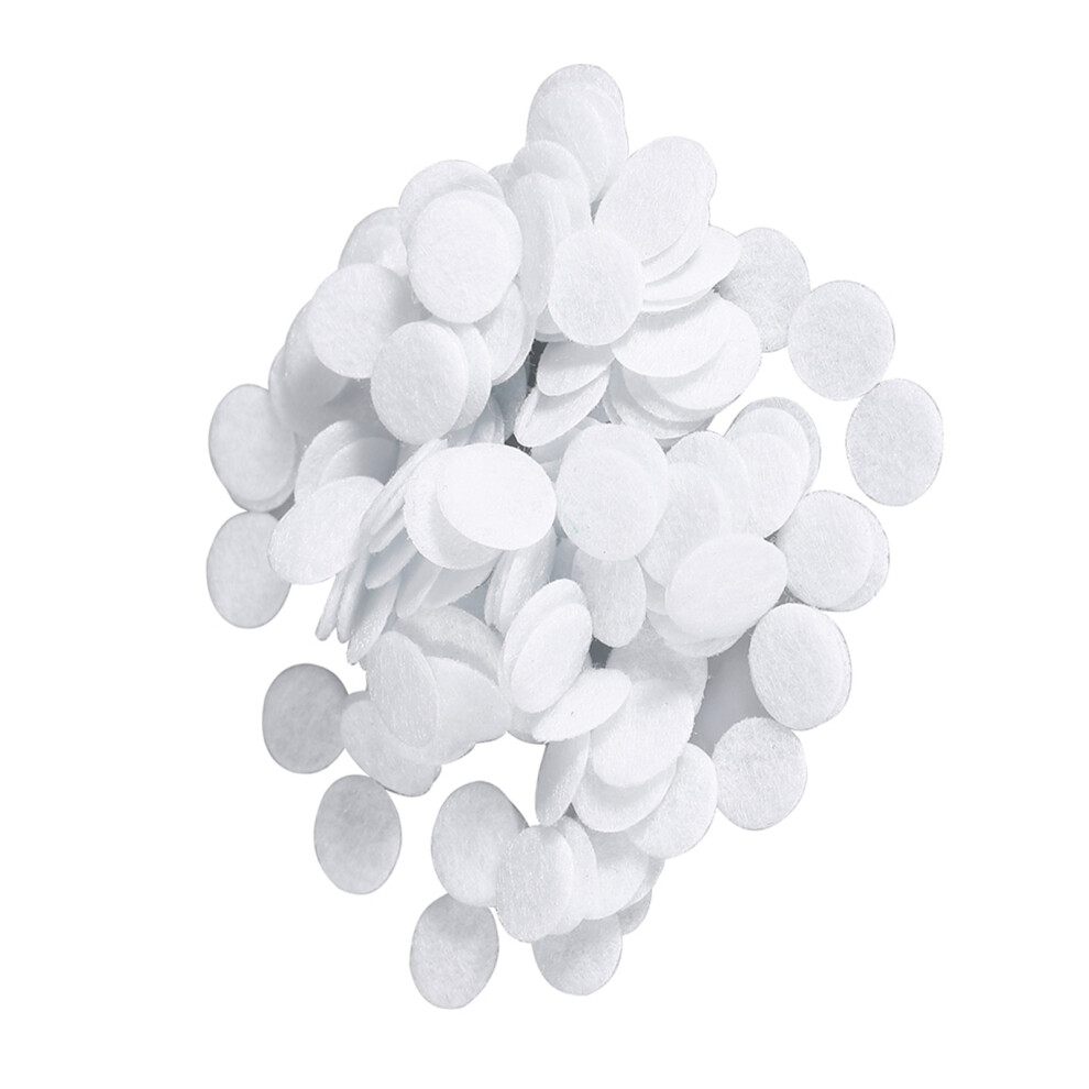 100pcs 20mm Cotton Filter Pads for Beauty Device Blackhead Removal