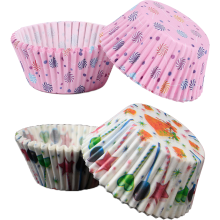 Cupcake-Förmchen, farbenfroh, lebensmittelecht, fettabweisend, Standardgröße, für alle Backbedürfnisse geeignet, 200 Stück, praktische