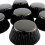 Professional Baker's Choice: Easy Storage Cupcake Liners, Metallic Paper Baking Cups for Seamless Baking 3