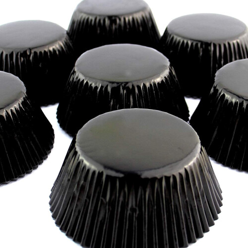 Professional Baker's Choice: Easy Storage Cupcake Liners, Metallic Paper Baking Cups for Seamless Baking 2