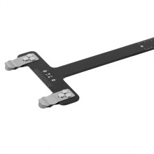 Precision Archery Tool: Stainless Steel Bow T Square Ruler Black