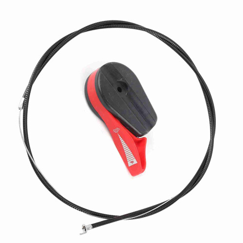 Universal 59'' Red Throttle Cable Switch Kit for Lawnmower Replacement