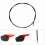 Universal 59'' Red Throttle Cable Switch Kit for Lawnmower Replacement 4