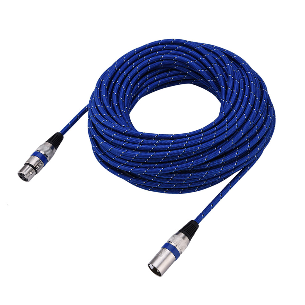 Xlr Male To Female Audio Cable 3Pin Microphone Mic Balance 20M 6951363012145