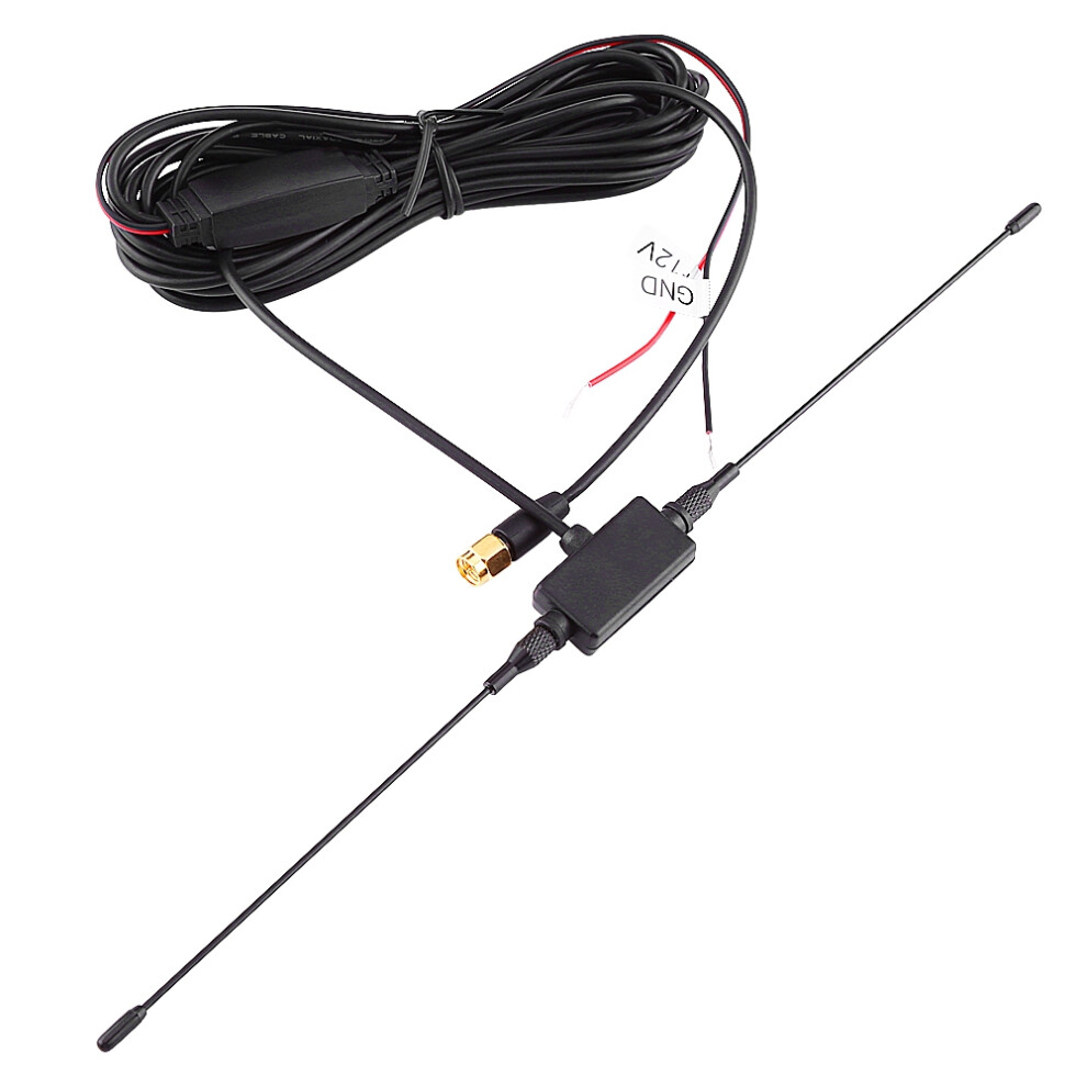 Car Sma Active Antenna With Built-In Amplifier For Digital Tv Strong Signal 7901363012941