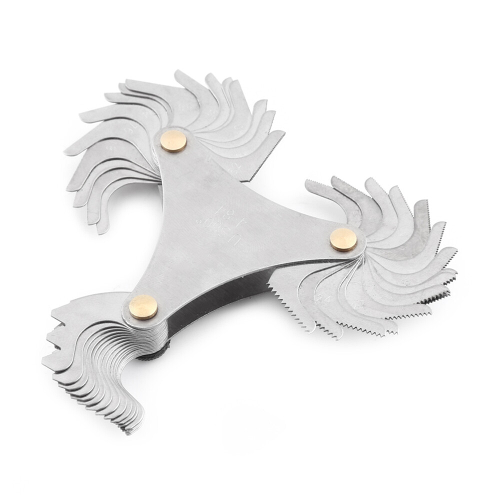 Stainless Steel Thread Plug Gage 60 Screw Pitch Measuring Tool 51Pcs Us Units 7901363012965