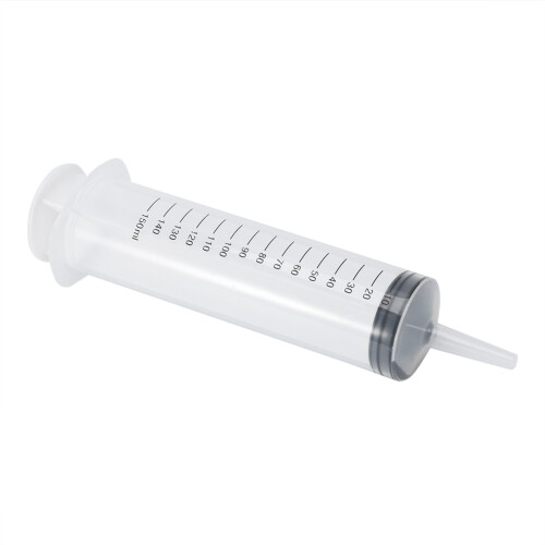 150ml Large Plastic Disposable Hydroponic Nutrient Measuring Syringe 1