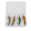 4 Stück 3,8 g 7 cm Minnow Angelköder, sinkend, 4 Farben 8