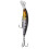 4 Stück 3,8 g 7 cm Minnow Angelköder, sinkend, 4 Farben 10