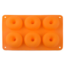 Forma de silicone para donuts, utensílio de cozinha versátil e essencial para todos os chefs domésticos, forma antiaderente para donuts, fácil de