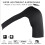 AC Joint & Rotator Cuff Shoulder Support Sleeve - Flexible Size L Gray 8