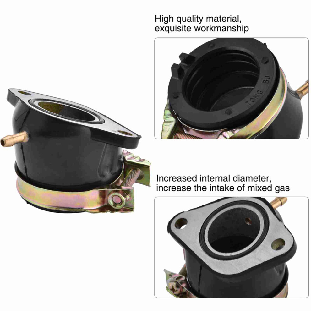 Honda Cn250 Helix Carb Adapter High-Quality Plastic Fits Motorcycles 7901363013955