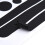 Chainstay Frame Sticker Protector Kit for Bikes, Carbon 3D Texture, Assorted Shapes 1