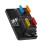 4 Way Blade Fuse Box with LED Indicator, 30A, Black, 32V DC 5