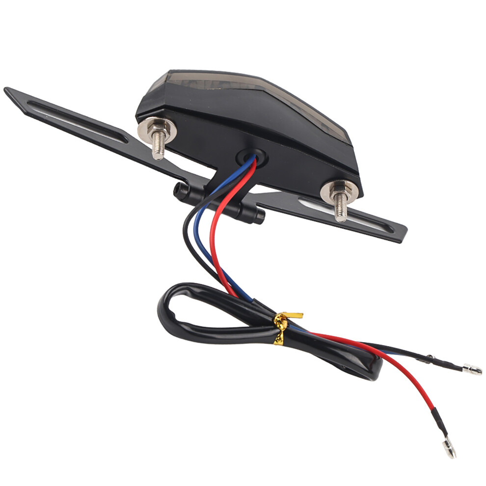 Durable Led Tail Brake & Plate Holder For Motorcycles Atvs Light 8281363012851