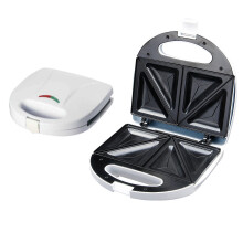 Compact Non-Stick Sandwich/Waffle Maker, Indicator Light Sandwich/Waffle Maker for Kitchen Traveling Camping, Versatile Cooking Options Easy Clean Non