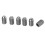 Compact Surf Fin Tool: Metal Hex Key with 6 Screws for Easy Install 12