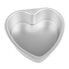 Romantiska hjärtformade kakformar, aluminiumformar för sömlösa bakupplevelser, perfekta för alla hjärtans dag-bakning och speciella tillfällen