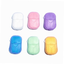 Soap Paper Sheets Portable Travel White Jasmine Scented Hand Washing Paper For Camping Hiking Office Use 5 Boxes