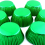 Festlige mini-folieforme til cupcakes, matkvalitetspapir, engangsforme til cupcakes for fest og mer, sølvformede bakeformer til 3