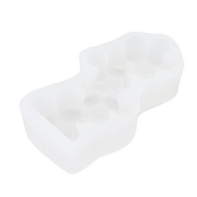 DIY knutselmal van hoogwaardige siliconenhars, herbruikbare decoratieve vorm voor epoxyprojecten, duurzaam, hittebestendig, romantisch ontwerp