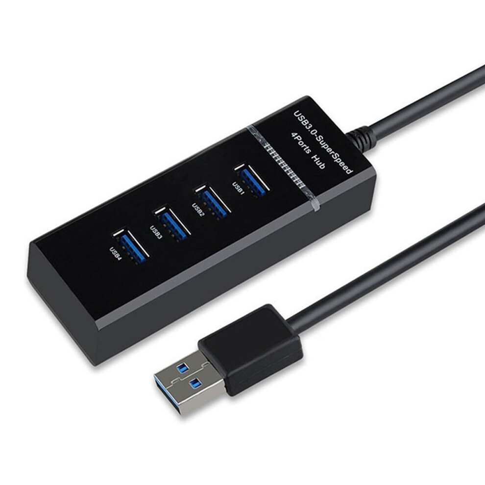 Usb 3.0 Hub 4Port Usb Adapter For Desktop And Laptop, 5Gbps Data Transfer 9105992243891
