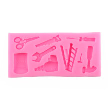 Schokoladenformen aus Silikon, Backwerkzeuge, DIY-Formen für Fondant zum Dekorieren von Kuchen, ungiftiges, lebensmittelechtes Silikon, BPA-frei,