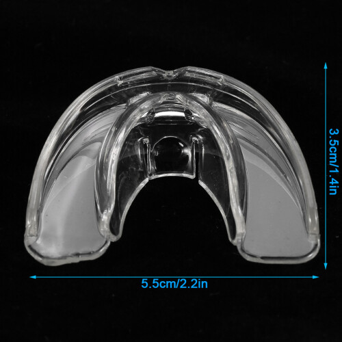 Clear Silicone Retainer for Teeth Alignment and Breathing Comfort