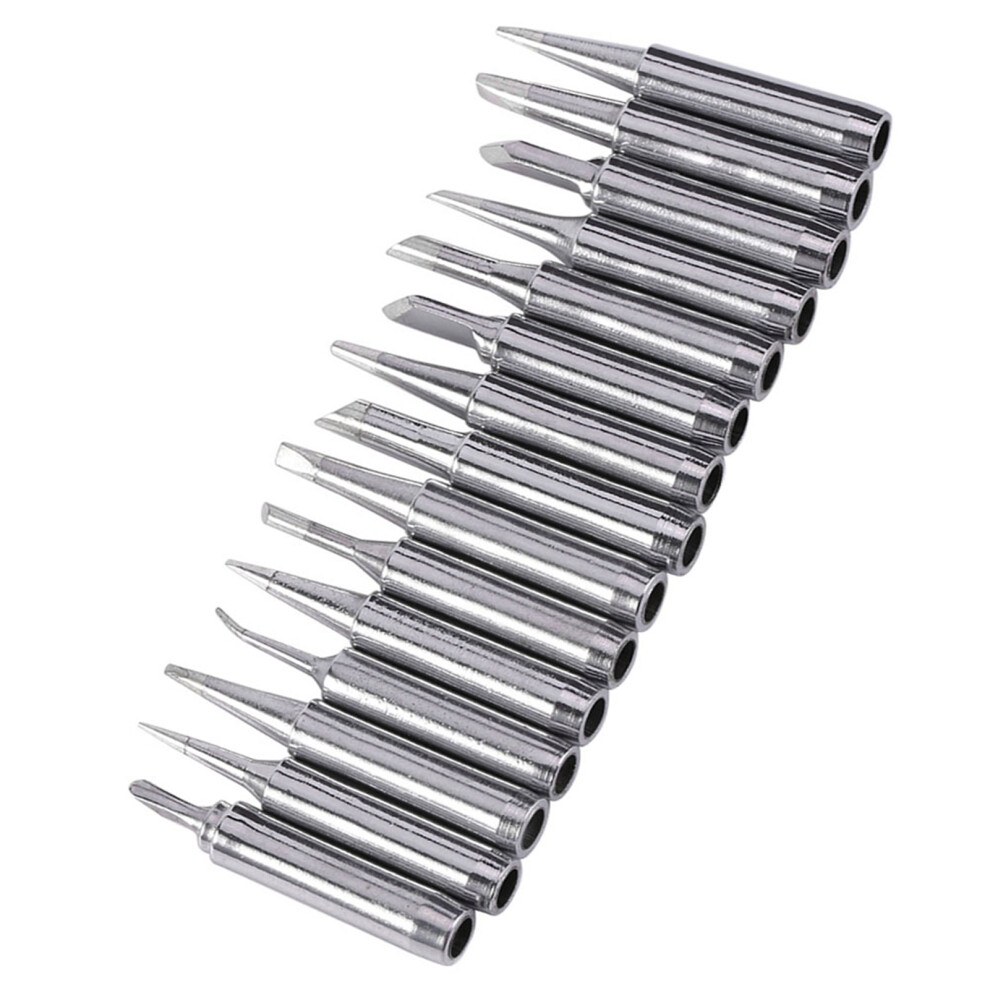 15Pcs Lead-Free Soldering Tips Set For 936 938 969 Stations 3671363018987