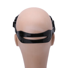 4 Colors Tempered Glass Diving Face Shield for Adults, Adjustable Silicone Mask