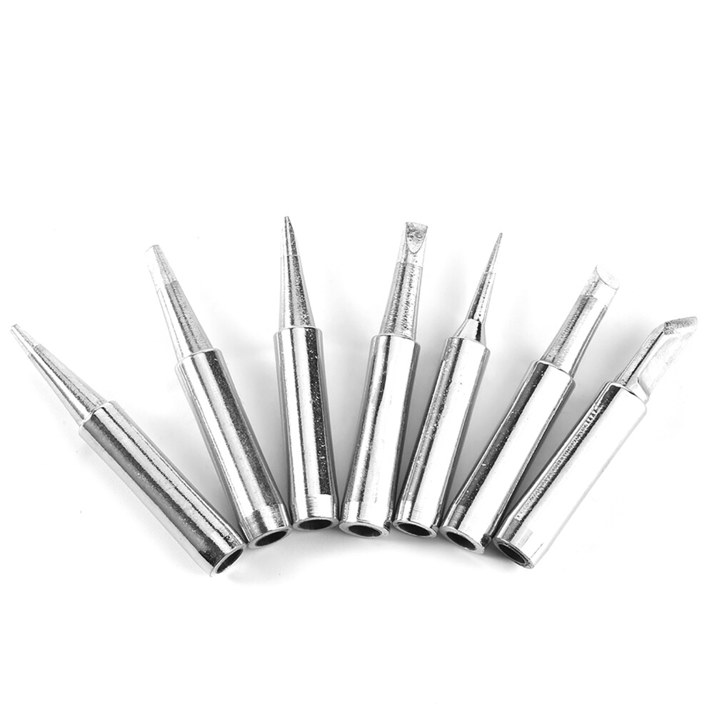 Rework Station 10 Lead Free Copper Solder Tips 900M-T For Precise Soldering 3281363018995