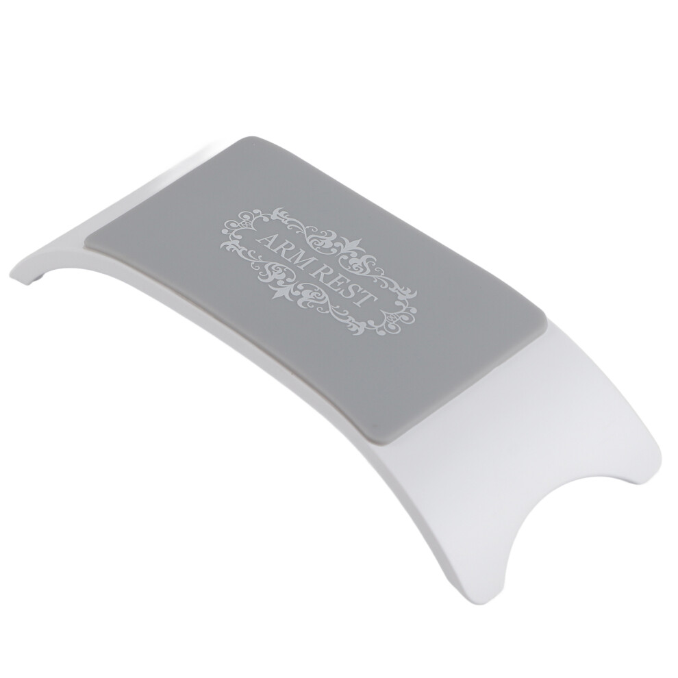 Manicure Arm Rest Holder Hand Pillow in White for Nail Tools