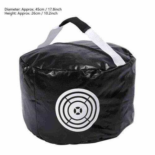 Golf Schwung-Trainingsbeutel Schwarz – Präzises Üben, 45 cm Durchmesser 1