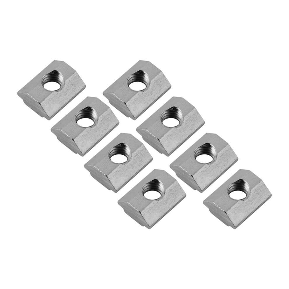 Nickel Plated Carbon Steel T Slot Nut For Aluminum Profile Eu20 M5 Fittings 8411363020369