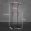 Homcom HOMCOM Steel Multi-Use Exercise Power Tower Station Adjustable Height w/ Grips 19